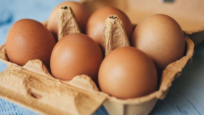 alimentos ricos en colágeno huevos