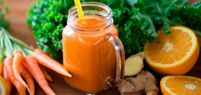 Jugos naturales para la circulación sanguínea